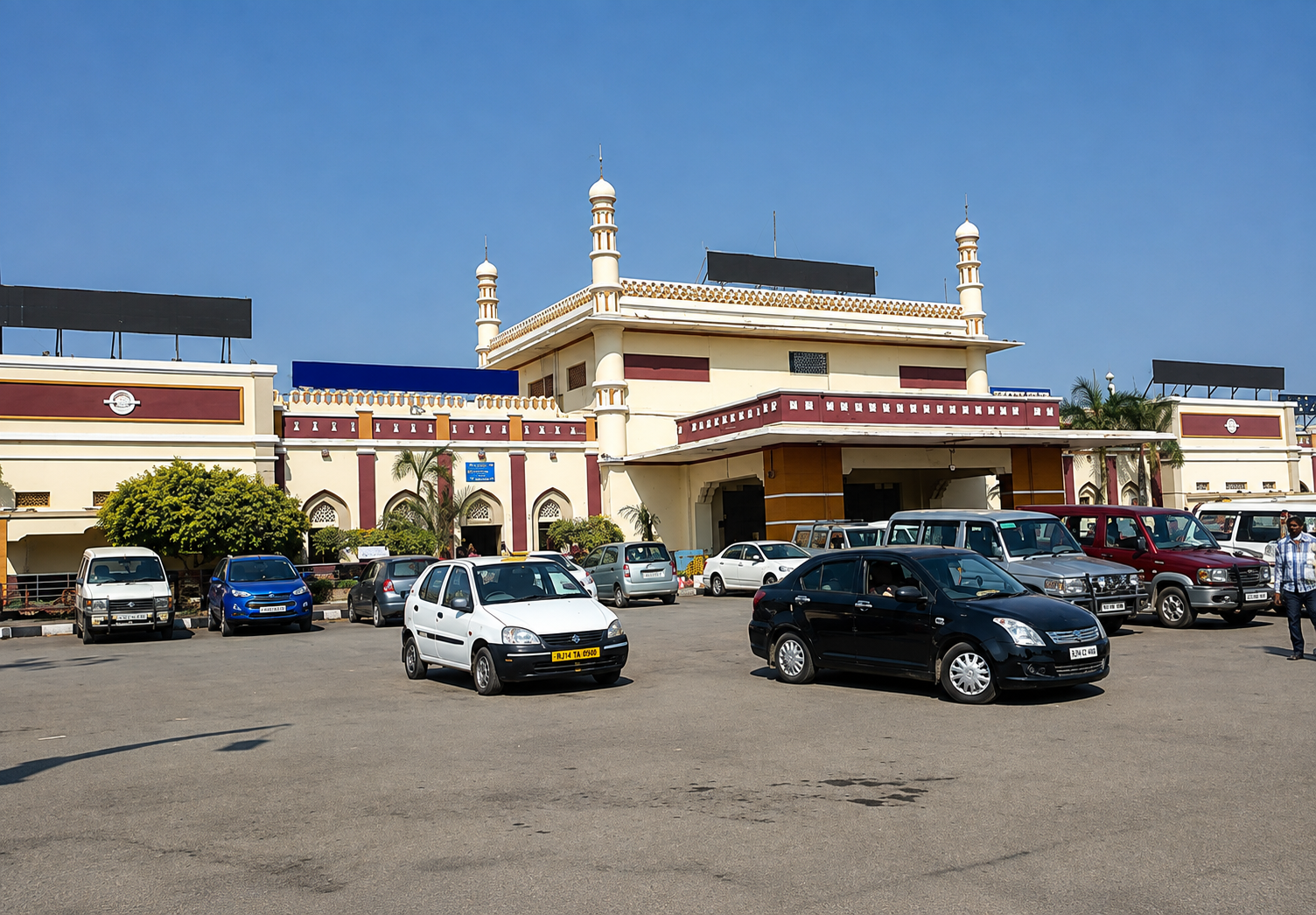 Railway station pickup and drop service
